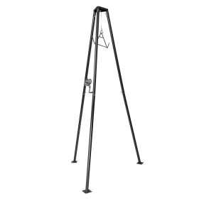 Tripod Deer Hoist, 500 lbs Load Capacity, Hunting Game Hoist Winch Lift with Gambrel & Manual Winch Tripod Deer Hoist, 500 lbs Load Capacity, Hunting Game Hoist Winch Lift with Gambrel & Manual Winch